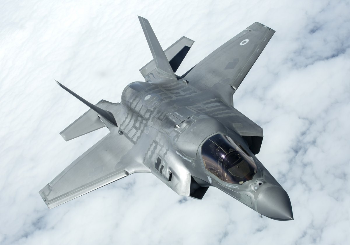 RAF F-35B Lightning II in flight
